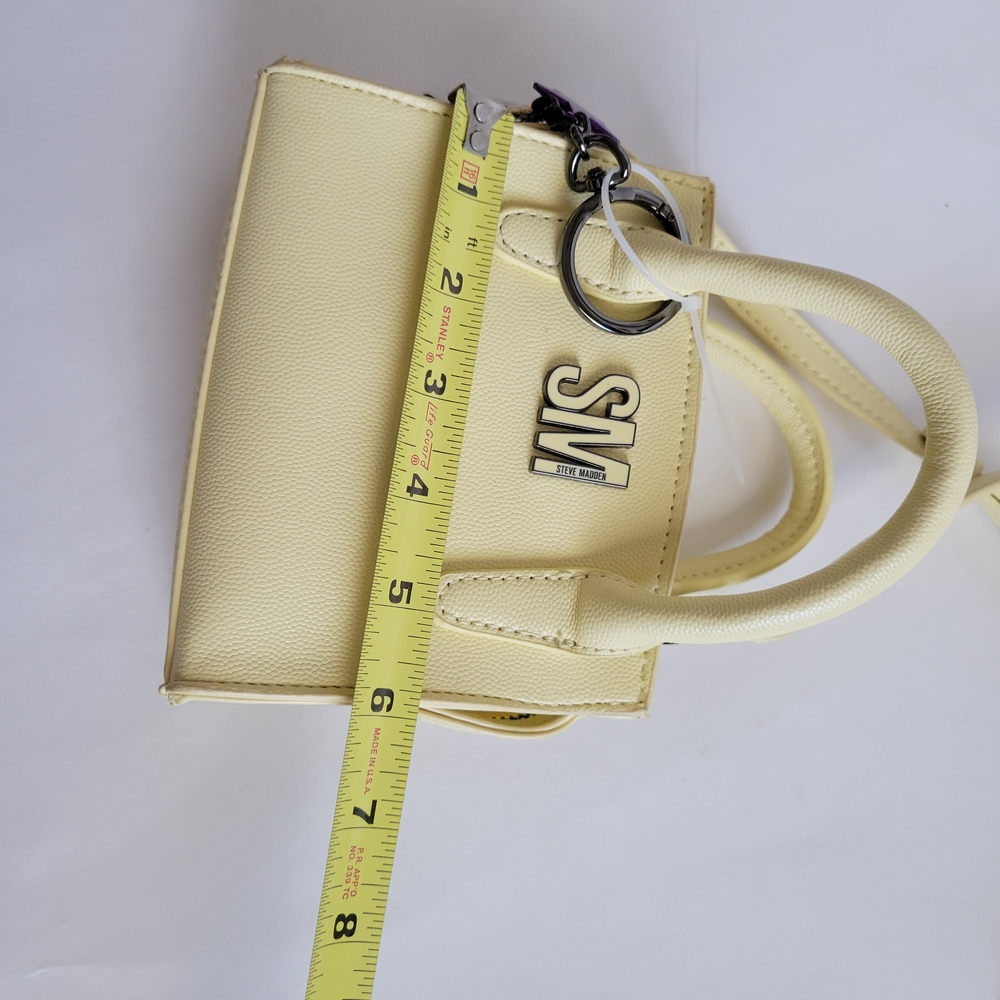 Steve Madden Women's Yellow Handbag with Star Charms NWT - Picture 14 of 16